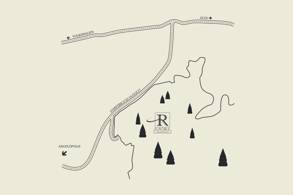 Ubicación el roble