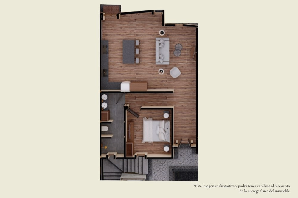 Render planta